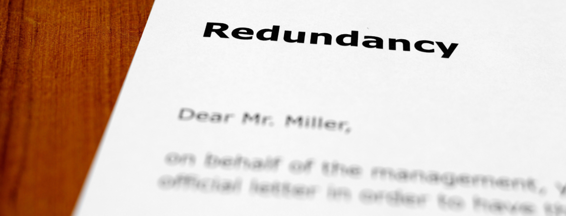 Redundancy selection
